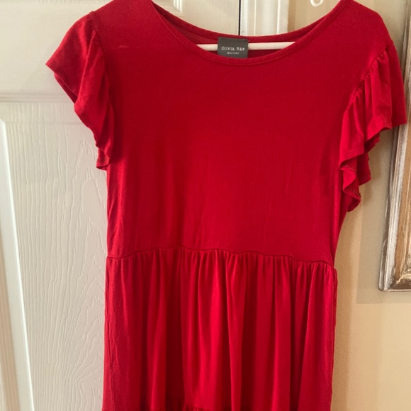 Olivia Rae Red Dress - Picture 1 of 2